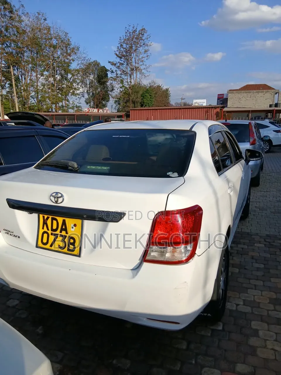 Toyota Axio 2013 White