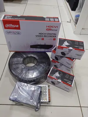 1080p Dahua 4 Channel CCTV Camera Package 2mp Ir CCTV Camera