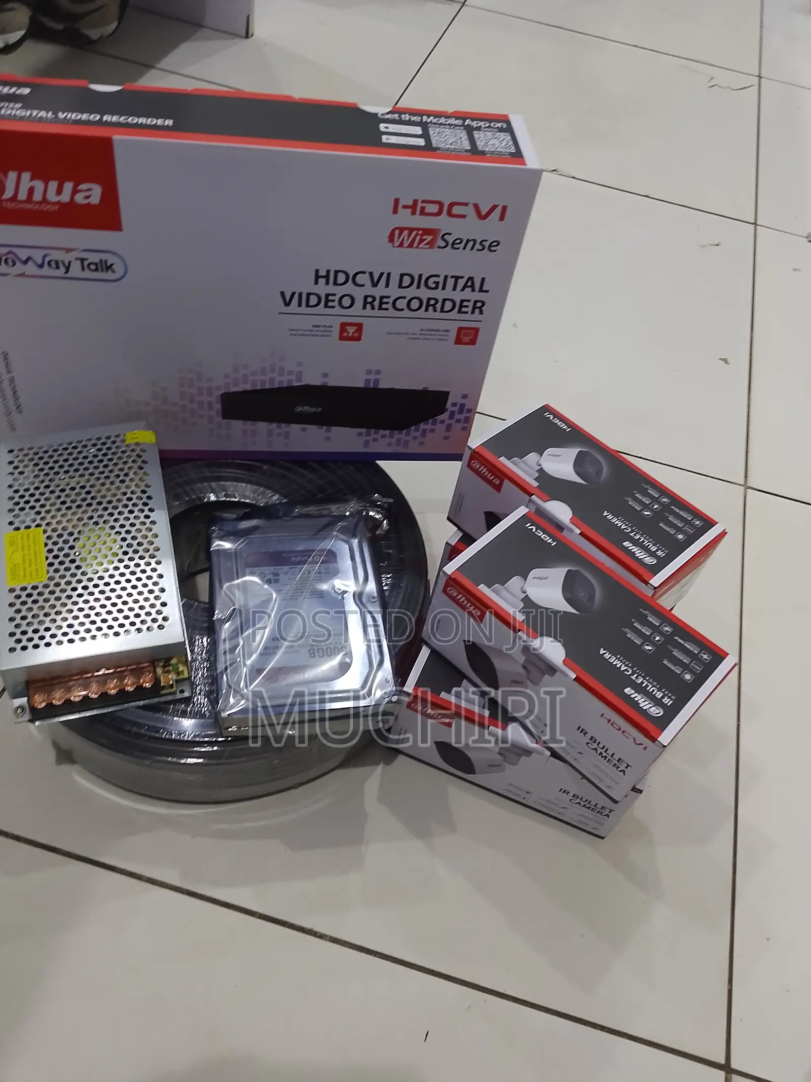 2mp Ir Dahua 4ch CCTV Kit 4 Cameras