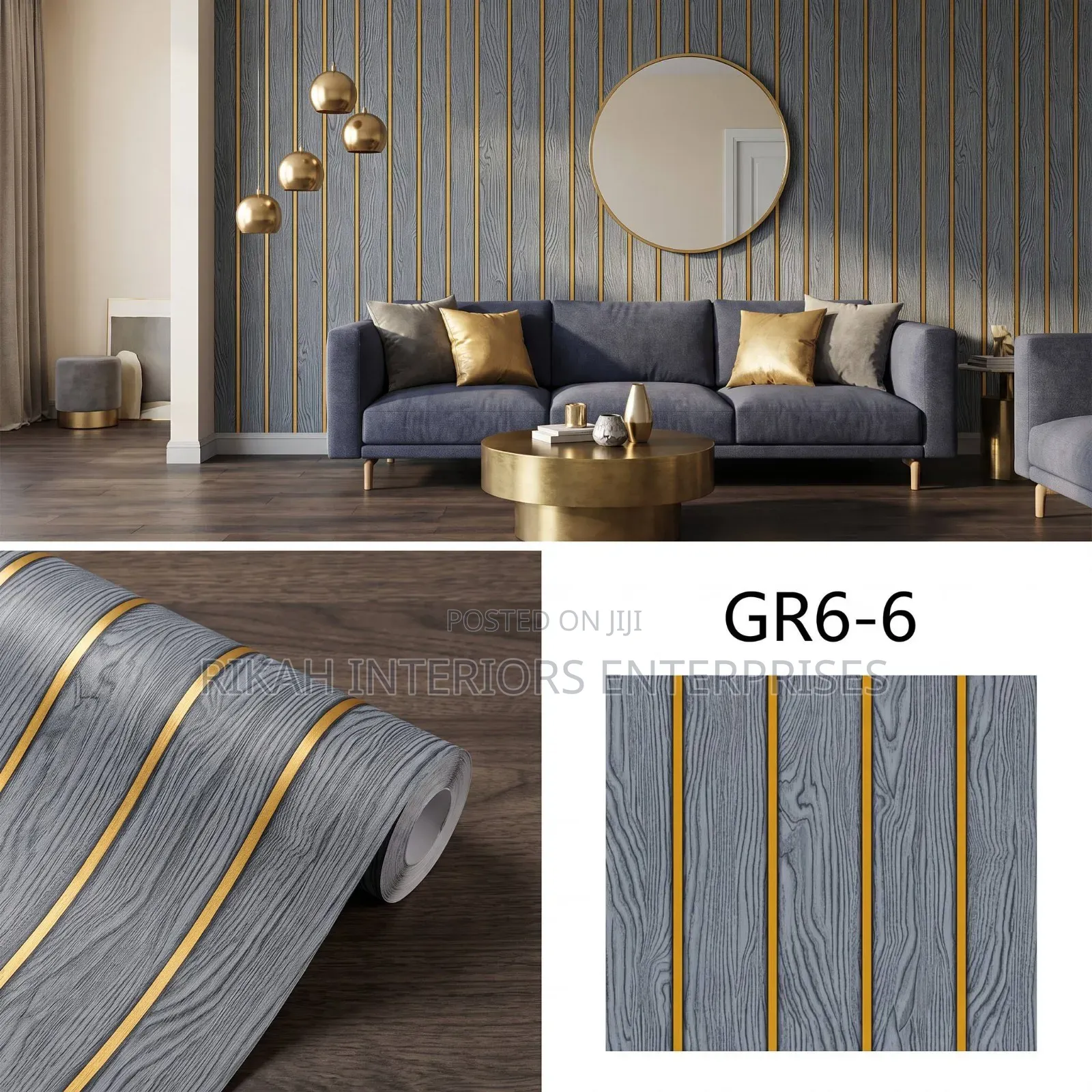 Beautiful Wallpapers With Lines Best for Sitting Room Walls Makeover