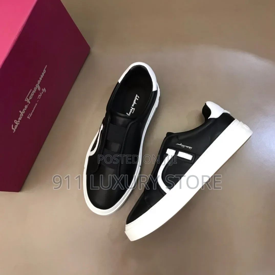 Salvatore Ferragamo Gancini Sneakers