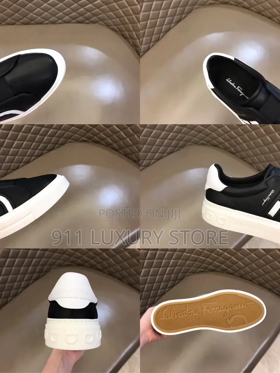 Salvatore Ferragamo Gancini Sneakers