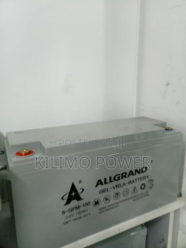 12V - 100Ah Allgrand Battery - main view