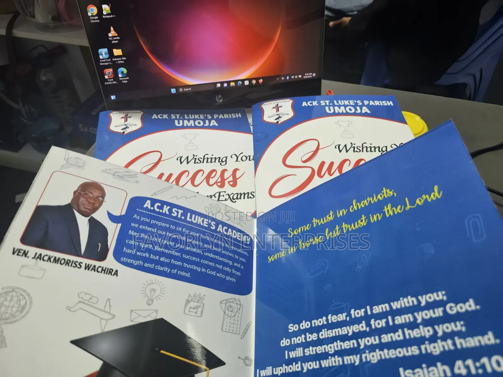 Customized Success Cards