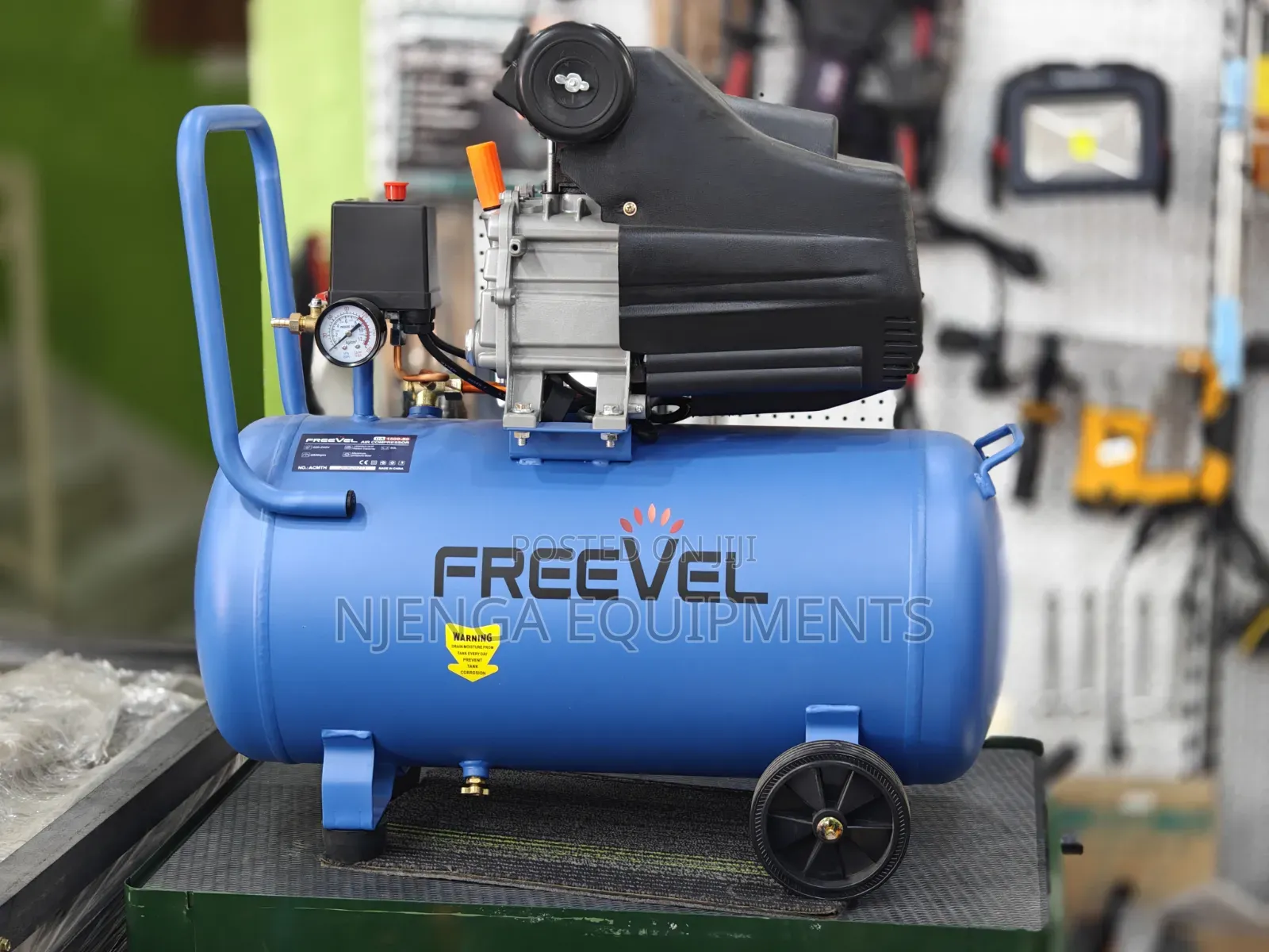 Freevel 50L Electric Air Compressor