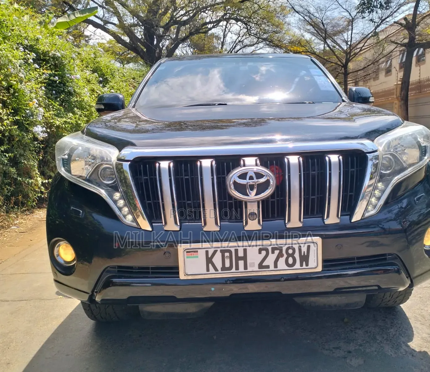 Toyota Land Cruiser Prado 2015 Black