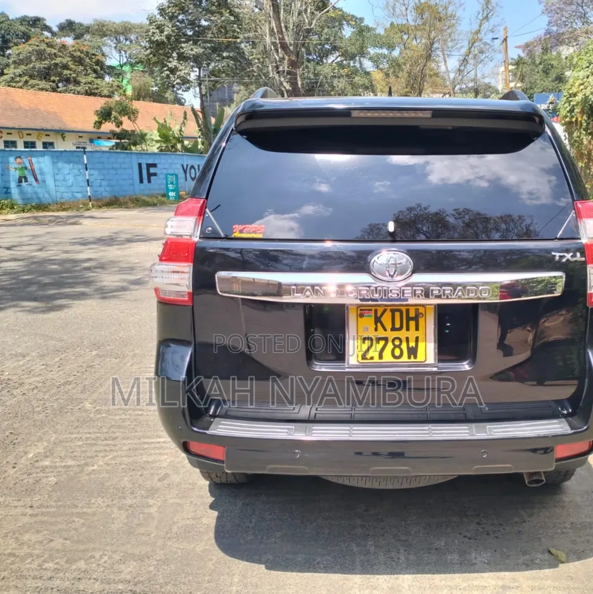 Toyota Land Cruiser Prado 2015 Black