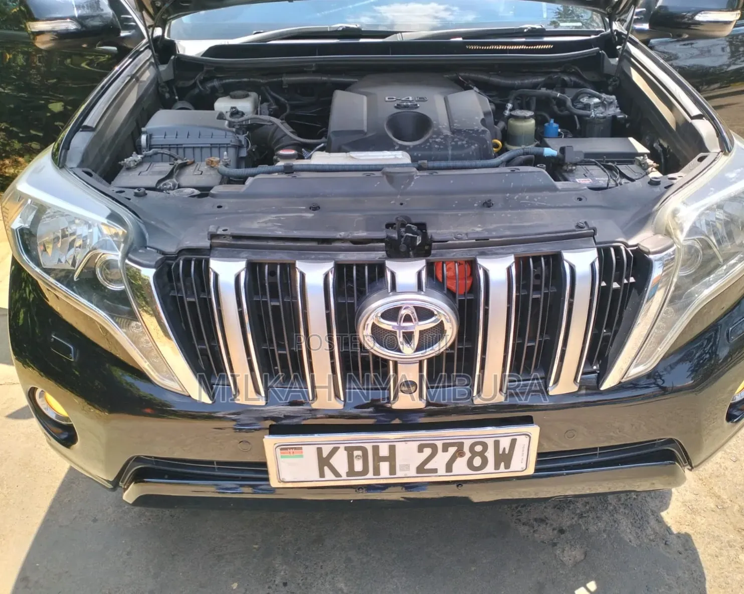 Toyota Land Cruiser Prado 2015 Black