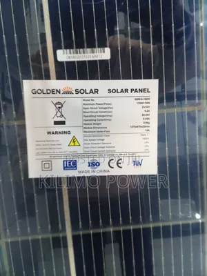 170w+ 10w Golden Solar Panels