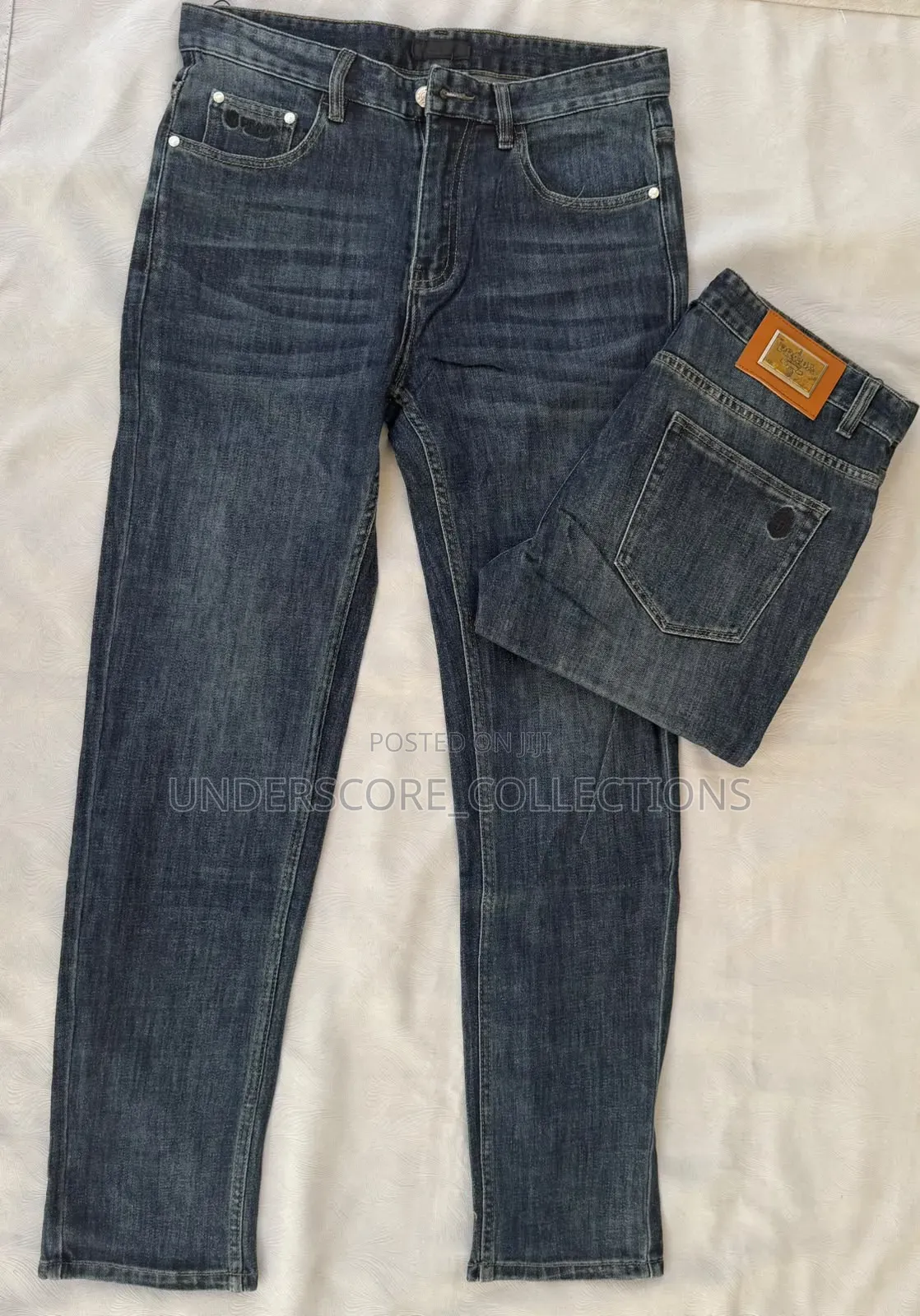 Men Executive Free Fitting Straight Jeans