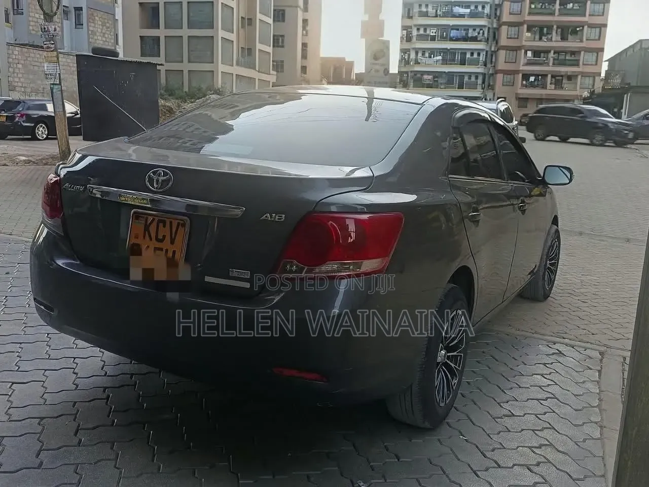Toyota Allion 2012 Gray