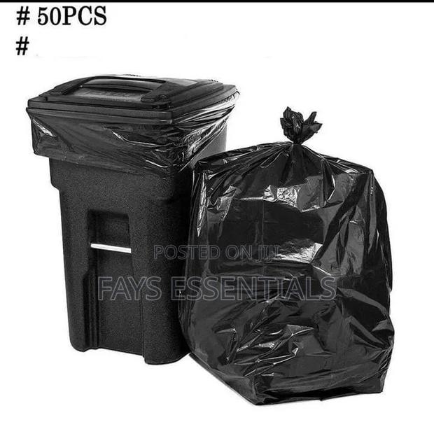 50pcs Large Garbage Bags/Bin Liners - main view