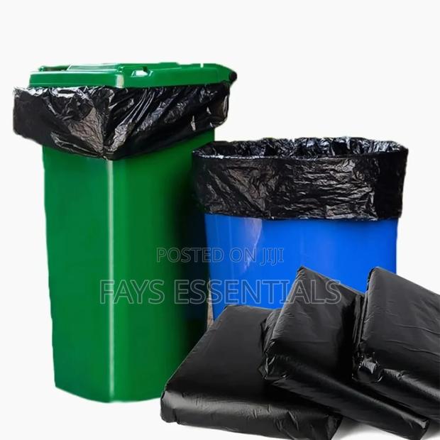 50pcs Large Garbage Bags/Bin Liners - thumbnail 2