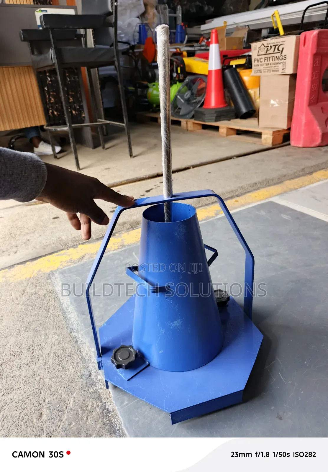 Slump Cone - Concrete Workability Test Equipment