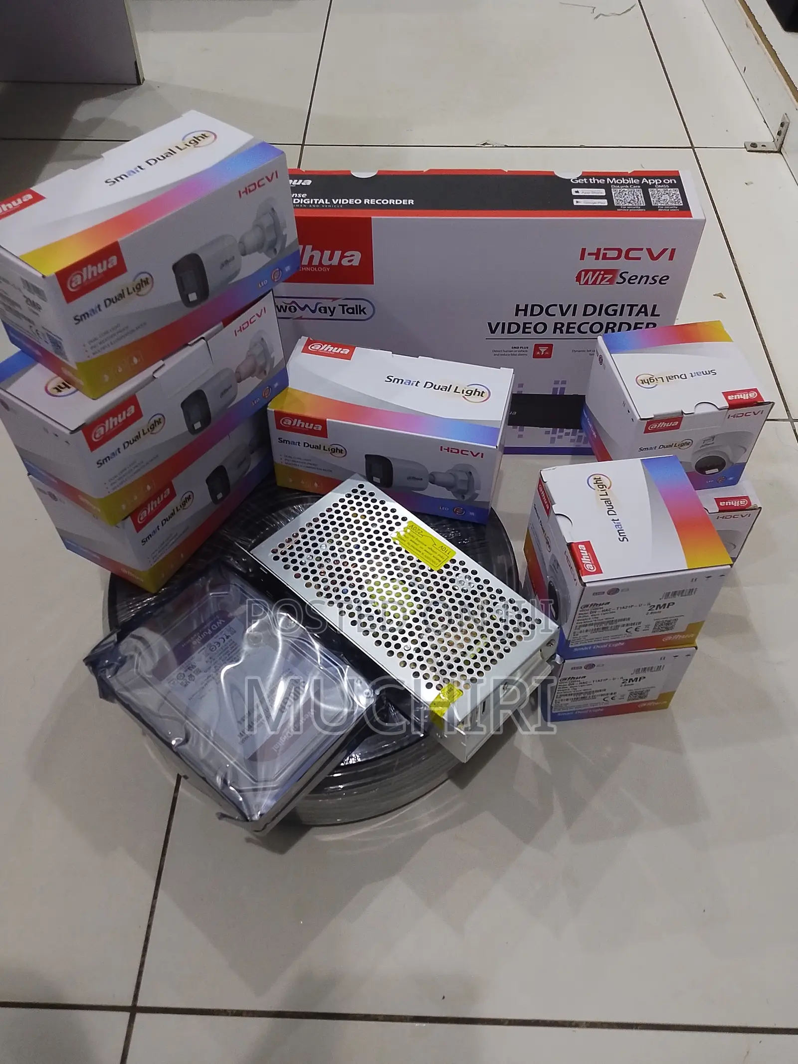 Dahua 8CH Smart Hybrid Camera Security System