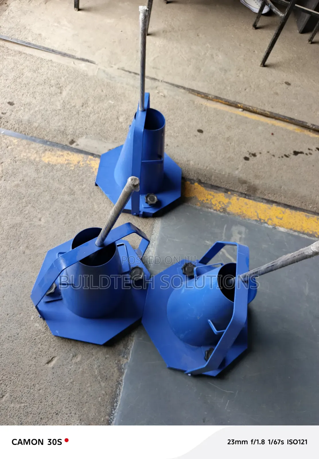 Concrete Slump Cone/ Testing Slump Cone
