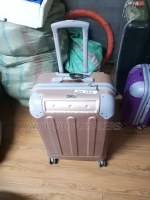 Large Luxurious Fibre Suitcase Briefcase Travel Bag