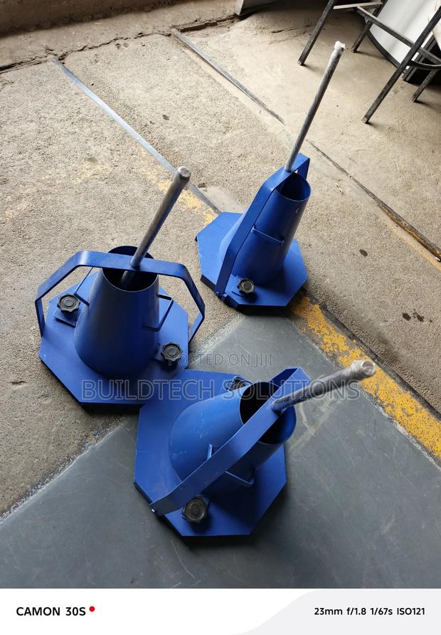 Slump Cone Test Apparatus. - main view