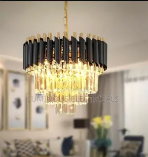 High-End 3-Layer Luxury Round Crystal Ceiling Chandelier