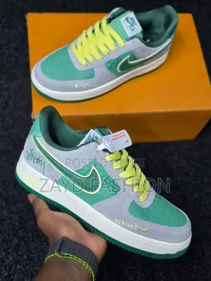 Airforce 1 Stussh Green