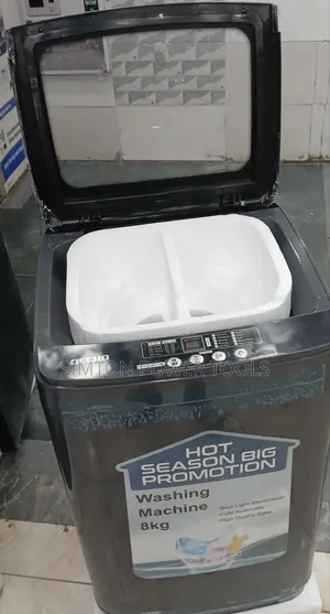 DECHO 8kg Fully Automatic Top Load Washing Machine.