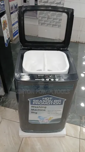 DECHO 8kg Fully Automatic Top Load Washing Machine.