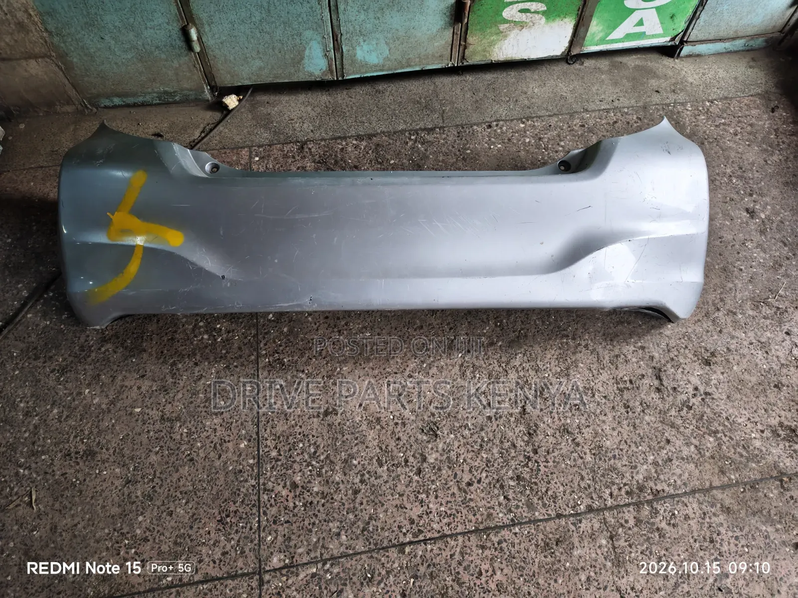 Vitz 2018 Rear Bumper