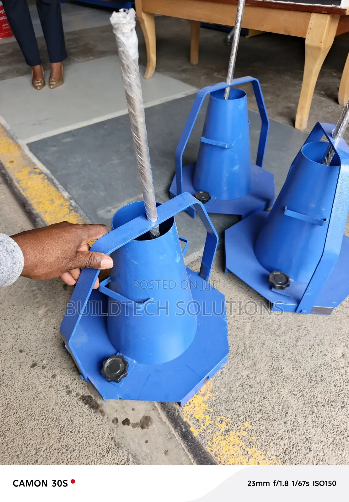 Metal Slump Cone Test