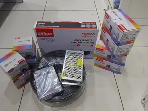 Dahua Colored 8 Channel CCTV Kit for Homes and Offices