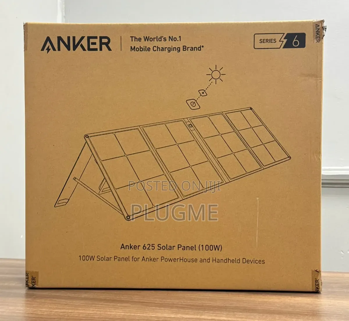 A Anker 625 Powersolar 3-Port 100w B2c - Un Blue