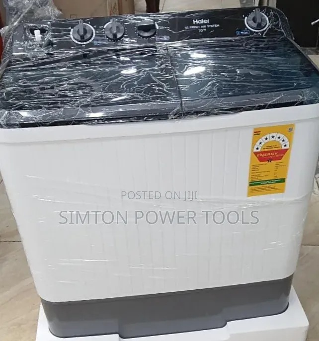 Haier Twin Tub Semi-Automatic Washing Machine.