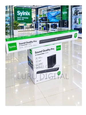 Syinix Soundbar Model SYN-Q120 Bluetooth USB/SD CARD Slot