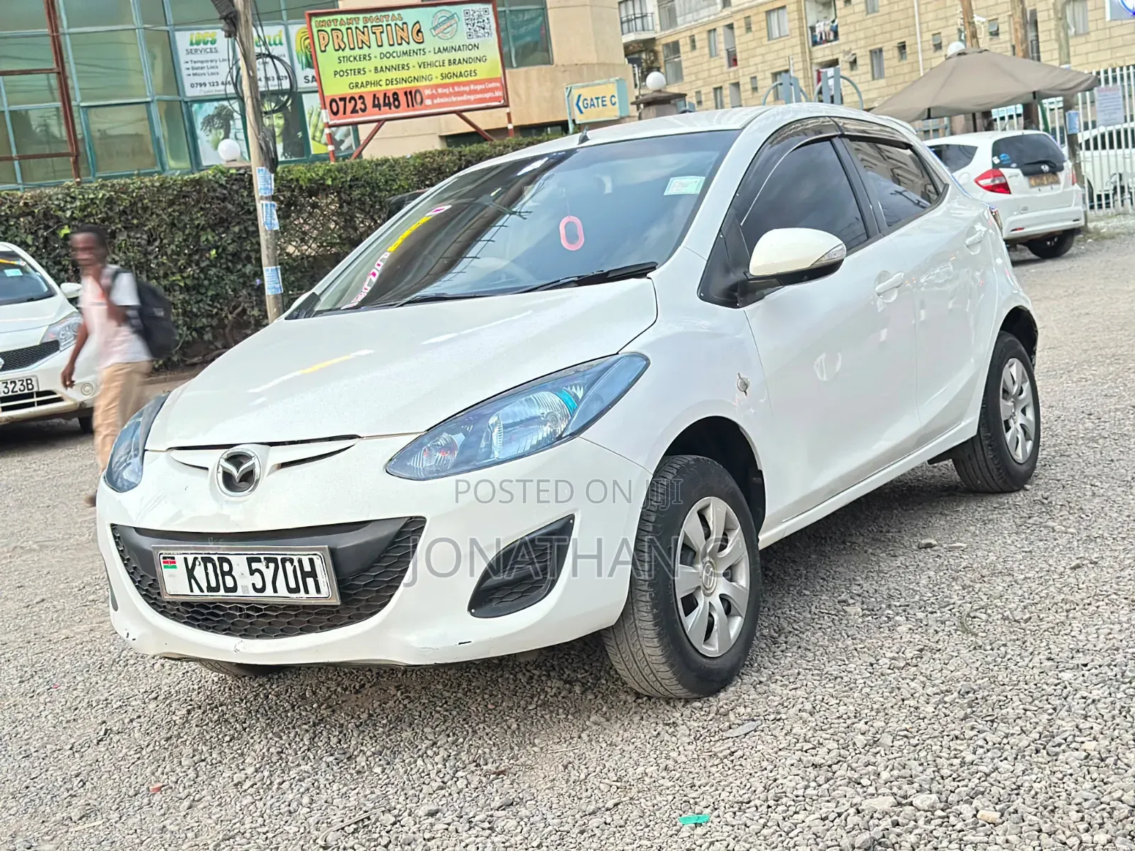 Mazda Demio 2013 White