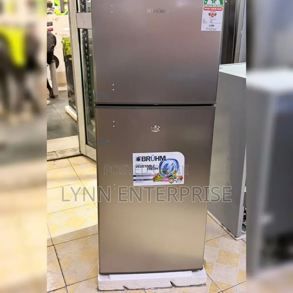 Bruhm 120litres Double Door Refrigerator 