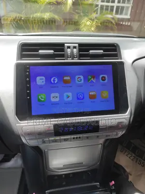 Toyota Landcruiser TZG J150 2017-2022 Fitted With 10" Android Radio