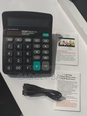 DEXIN BST KK-837-12S Calculator With Built-in Camera