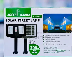 JSOT 300W Solar Street Light With Motion Sensor