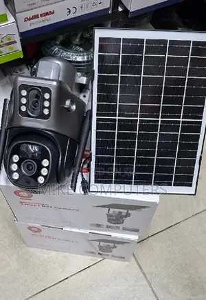 Solar Wireless 4G Dual 4MP PTZ Surveillance Camera