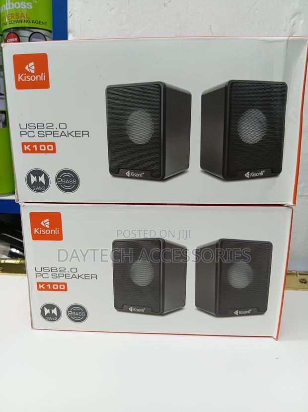 Kisonli K100 Multimedia Computer Speaker - thumbnail 2
