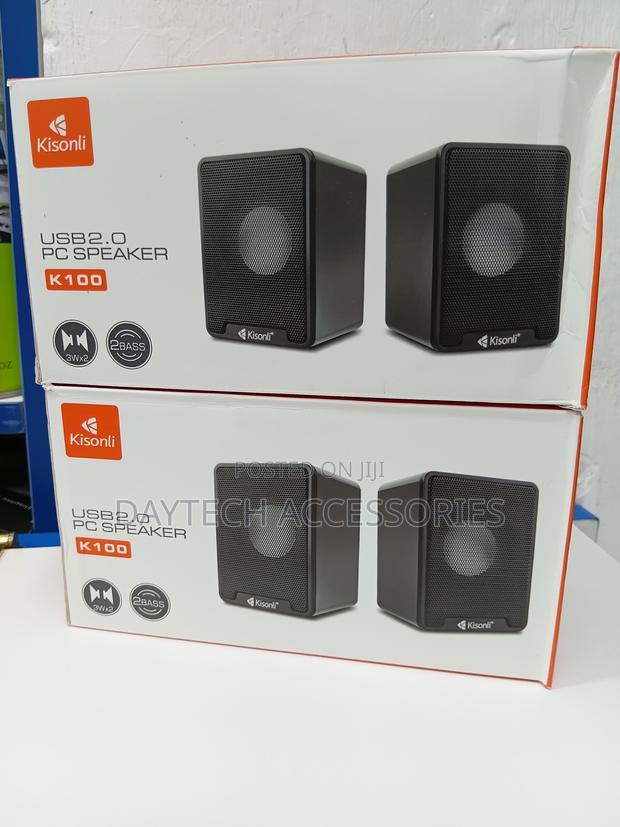 Kisonli K100 Multimedia Computer Speaker - thumbnail 3