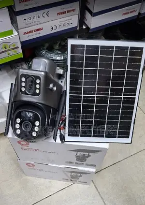 Wireless Solar 4G PTZ Security Camera With Dual 4MP HD Lens