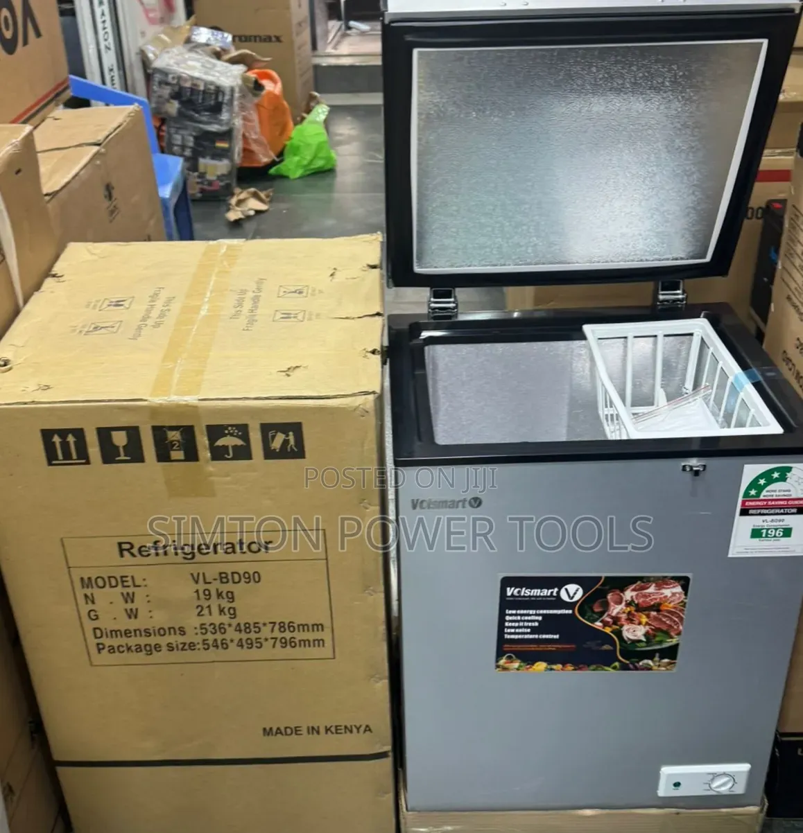 Volsmart VL-BD90 90L Chest Freezer / Refrigerator.
