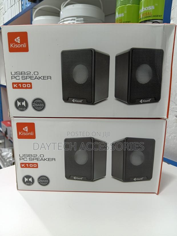 Kisonli K100 USB 2.0 PC Speaker - thumbnail 3