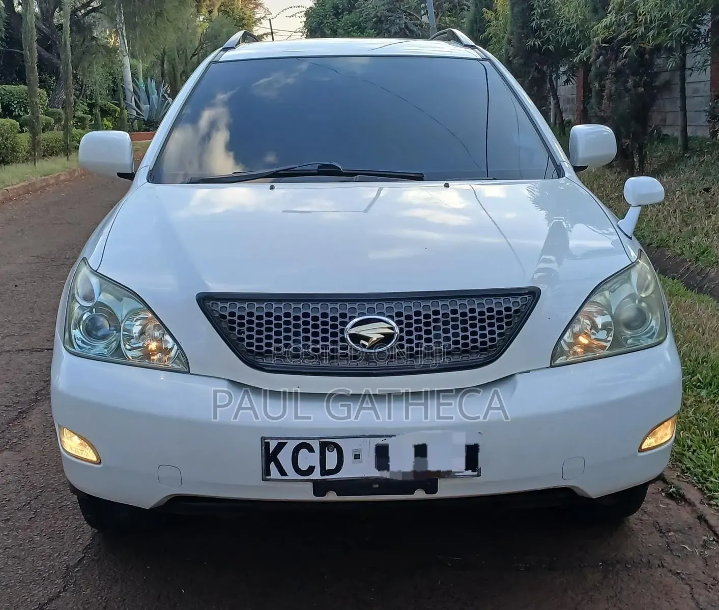 Toyota Harrier 2008 White