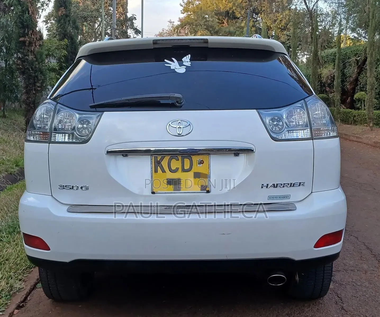 Toyota Harrier 2008 White