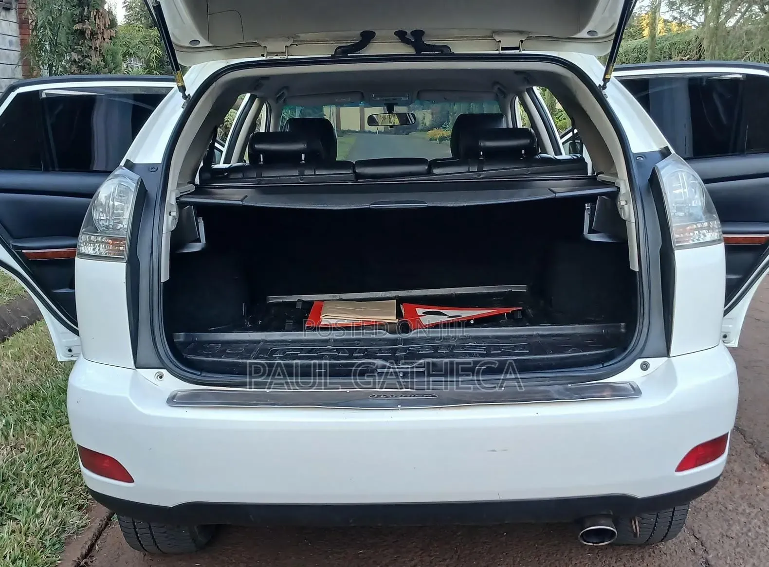 Toyota Harrier 2008 White