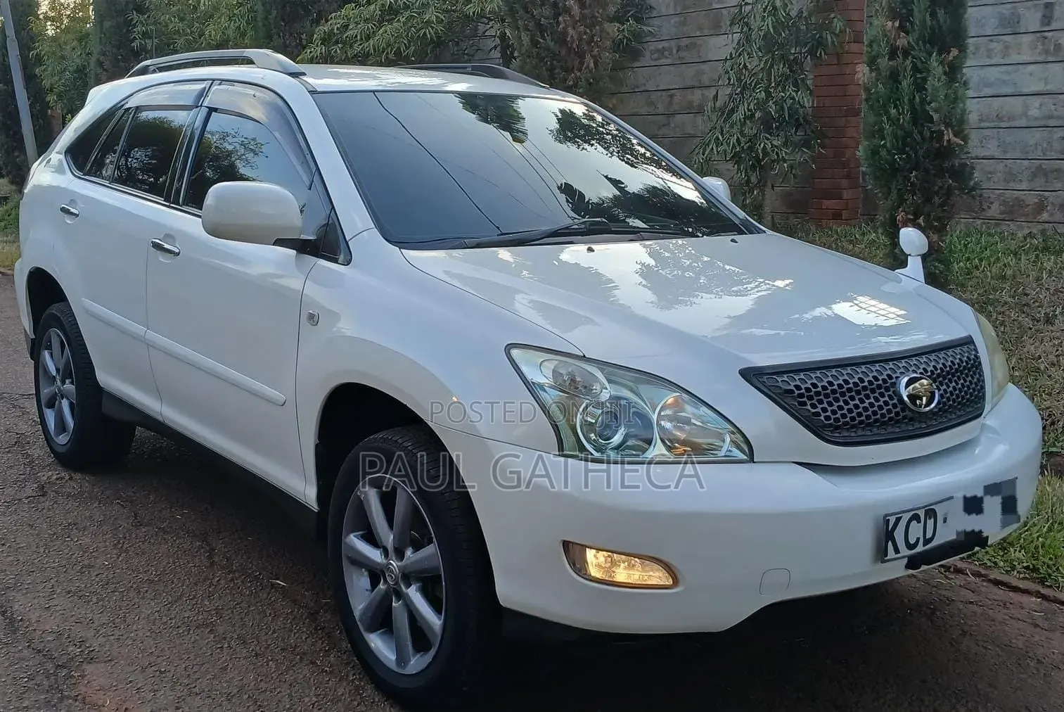 Toyota Harrier 2008 White