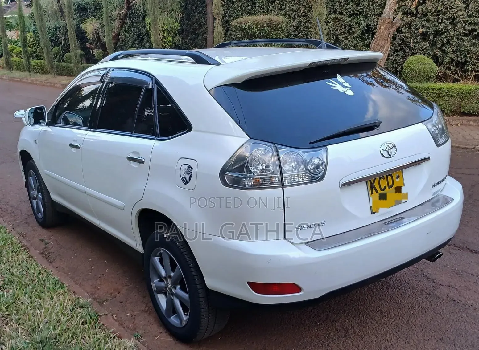 Toyota Harrier 2008 White