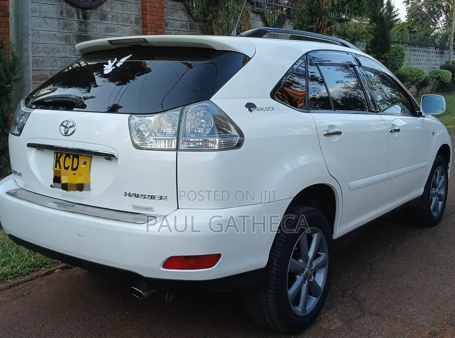 Toyota Harrier 2008 White