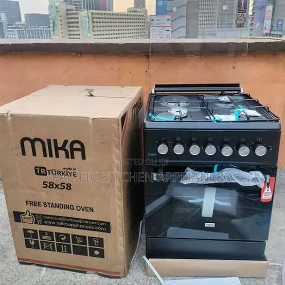 Mika Standing Cooker 58*58 3+1 Rapid Hotplate - thumbnail 2
